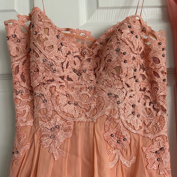 Fun mini dress with intricate beading and design! - Picture 2 of 2